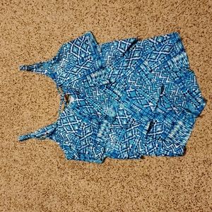 💥3/$30 Aqua Couture Tier Strappy Tankini Swimsuit Top